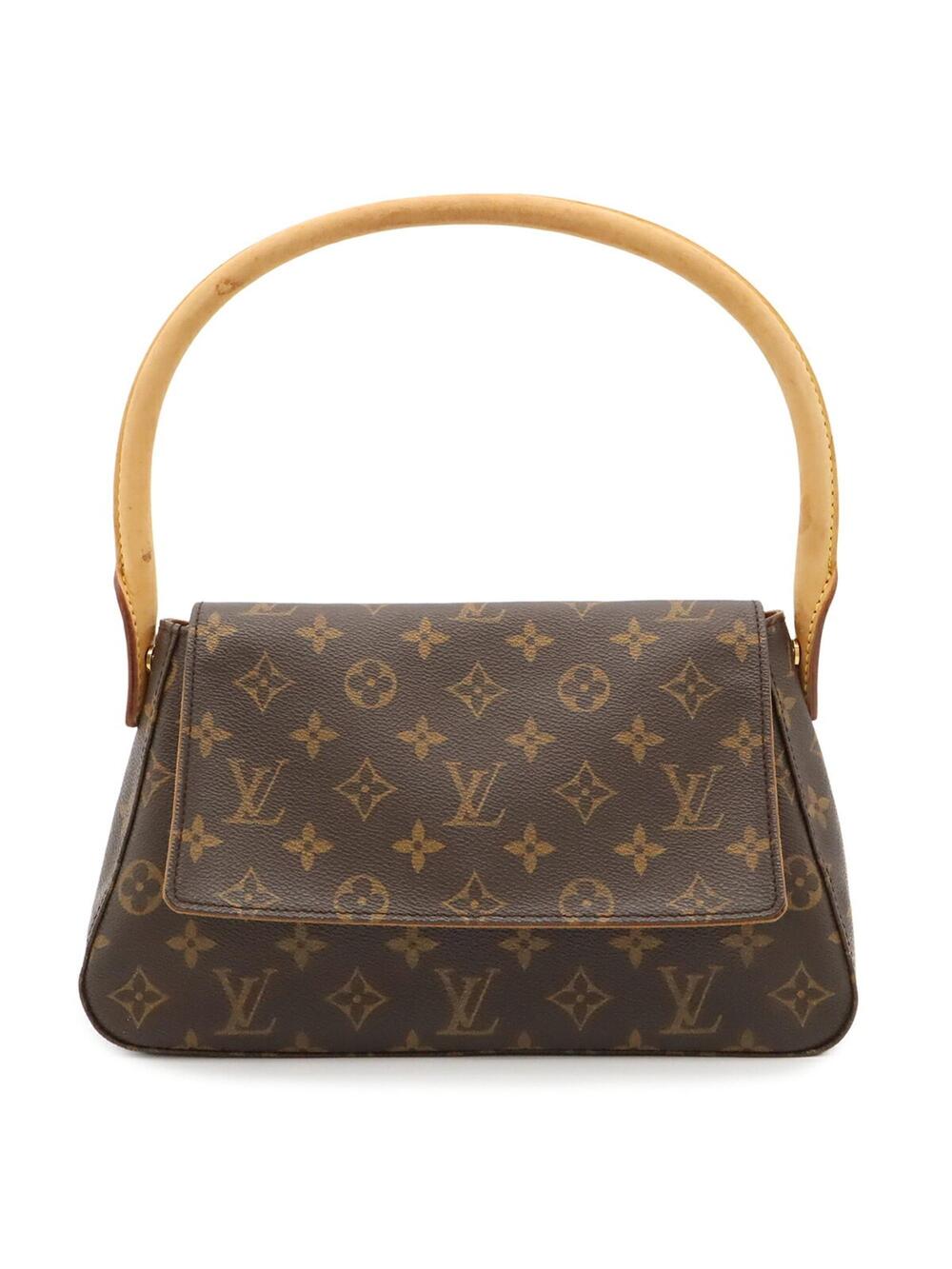 Louis Vuitton Looping Handbag Canvas #369495L10B